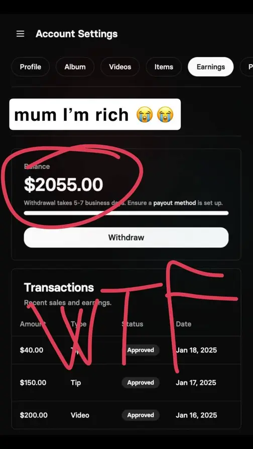 @jess546 earnings
